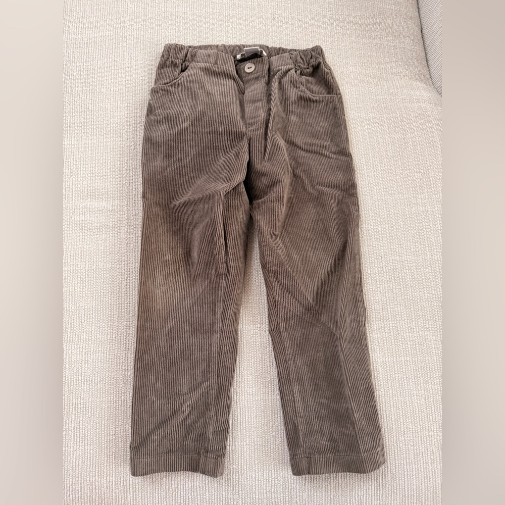 Bergdorf Goodman Boy Corduroy Pants - Brown 4T
